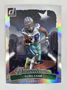 2025 Panini Donruss Jumbo Downtown CeeDee Lamb #9 Dallas Cowboys - Picture 1 of 2