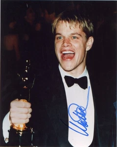 Matt Damon - signiertes Foto - Bild 1 von 1