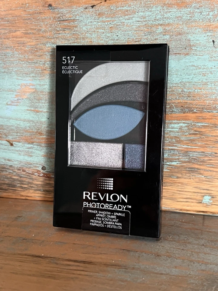 Revlon PhotoReady Eclectic Primer Plus Shadow NEW Shade#517 blues Palette - Image 1 of 1