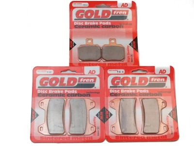 Pastillas de freno delanteras y traseras para Ducati 1100 Monster Evo 2011-2013 Foto 1 de 3