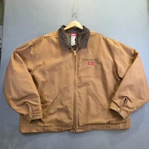 Vintage Dickies Detroit Stil Decke gefüttert Ente Canvas Arbeit Mantel Jacke 5XL - Bild 1 von 9