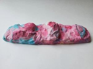 Scultura stucco gesso acrilico astratto amorfo Gudrun Freder firmata 1996 - Foto 1 di 14