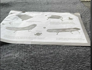 Gander Mountain Camo Mojo Cot Instructions Directions ONLY Paperwork How to Use - Picture 1 of 2