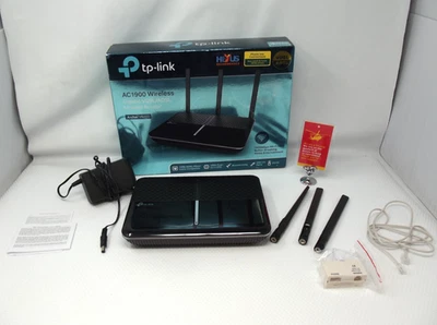 TP Link AC1900 Wireless Modem Router Archer VR900                        BT - Image 1 of 4