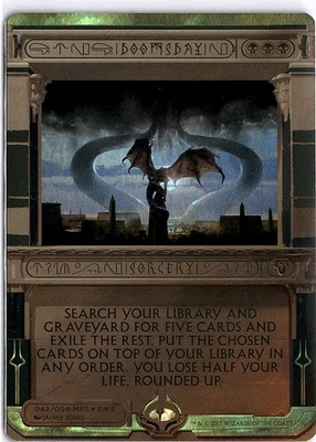 Doomsday Masterpiece Series: Amonkhet Invocations Foil - Image 1 of 2