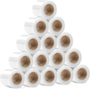 ® Set Di 15 Mini Rotoli Da 130 M, 15 X 210 G, Pellicola Trasparente per Mobili,  - Foto 1 di 12