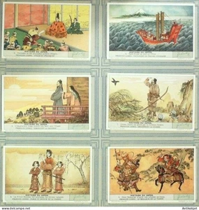 Chromo Liebig s1377a Histoire du Japon 1-6 - Imagen 1 de 2