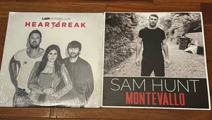 Lot Used Sam Hunt MONTEVALLO 2015 Vinyl LP Album NEW Lady Antebellum Heart Break - Picture 1 of 8