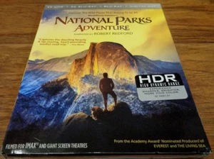 NATIONAL PARKS ADVENTURE 4K UHD BLU RAY IMAX + DIGITAL ROBERT REDFORD NEW SEALED - Imagen 1 de 3