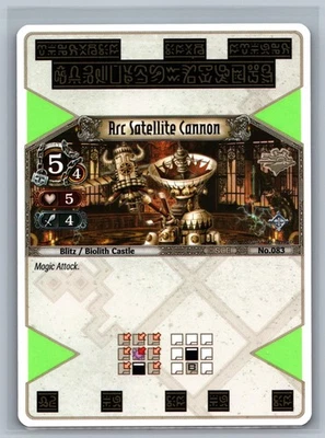 The Eye of Judgment Arc Satellite Cannon #083 USED Rare Sony PS3 Set 1 - Image 1 of 2