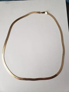 Worthington goldtone thick snake chain with lobster claw clasp  lobster - Bild 1 von 4