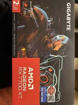 GIGABYTE Radeon RX 7700 XT GAMING OC 12GB GDDR6 Graphics Card - Image 1 of 3