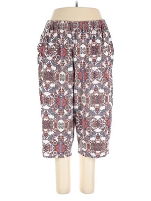 Pantalones informales Roaman's para mujer marfil 26 Plus Foto 1 de 2