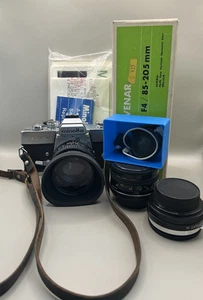 Minolta SRT 303 Kamera Set mit 3 Objektiven + Zubehör | Sehr guter Zustand - Bild 1 von 24