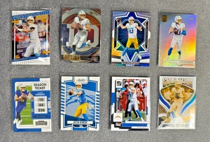 JUSTIN HERBERT 8 CARD LOT: Panini - Picture 1 of 2