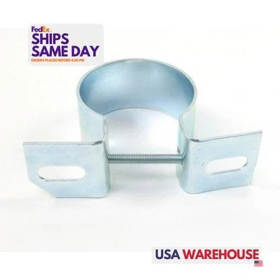 Pertronix Ignition 10001, One Zinc Steel Coil Bracket - Clear Zinc Finish Perfor - Image 1 of 4