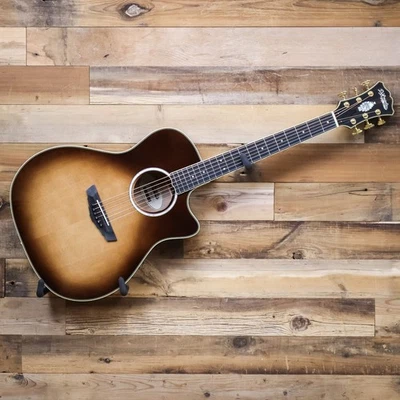 Guitarra Eléctrica Acústica D'Angelico Excel Gramercy, Autumn Burst U264690 Foto 1 de 4