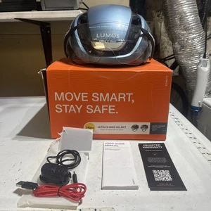 Fahrradhelm E Bike mit Licht Lumos Ultra E-Bike MIPS blau schwarz M L 54 bis 61 CM - Bild 1 von 13