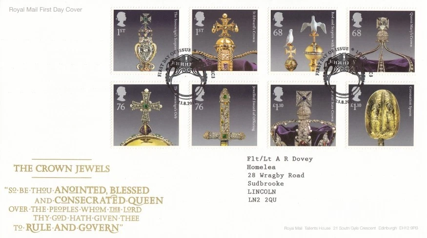 2011 The Crown Jewels - London EC3 SPMK FDC - Изображение 1 из 1