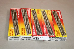 51/45-70, Fleischmann H0 , Profigleis , 50 x gerades Gleis 6101 - Bild 1 von 2