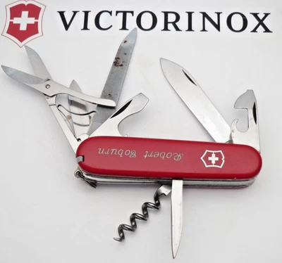 Швейцарский армейский нож Victorinox 91 мм MOUNTAINEER — более старые характеристики — легкое использование - Изображение 1 из 4