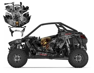 Graphic custom decal kit for 2020-2023 Polaris PRO XP PRO R design#6695 - Picture 1 of 2