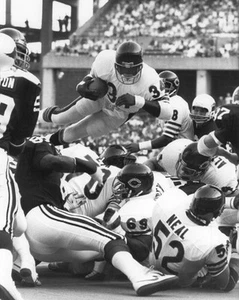 1981 Chicago Bears WALTER PAYTON Glossy 8x10 Glossy Photo Football Print HOF 93 - Picture 1 of 1