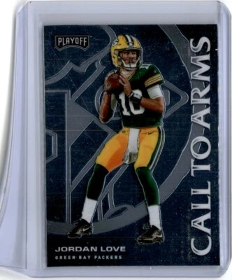2020 Panini Playoff #CA-20 Jordan Love Call to Arms - Image 1 of 2