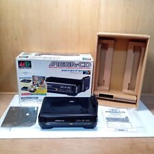 Sega Mega CD Console Set Boxed With Plate & Screw Authentic Japan Import Tested