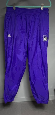 2XL Vintage Northwestern University 1990s Tracksuit Pants Athletic Wildcats VTG Cover