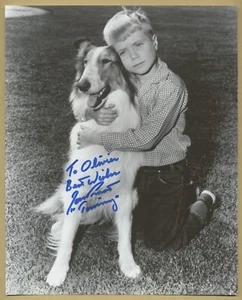 Jon Provost - Acteur américain - Lassie - Belle grande photo dédicacée - 2000s - Picture 1 of 1