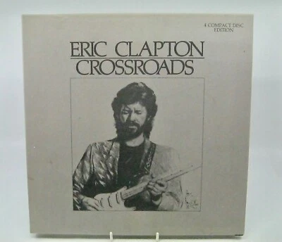 CrossRoads by Eric Clapton Box Set 4 Cds + 32 Page Book Index 1988 Polydor - Image 1 of 4