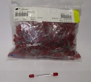 Quality Technologies Standard 1-3/4" 5mm Stato Solido 660nm LED Rosso MV6053 500-PK - Foto 1 di 3