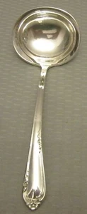 Reed & Barton Sterling Silver DANCING FLOWERS Ladle Cream Sauce Gravy 5.5" - Picture 1 of 5