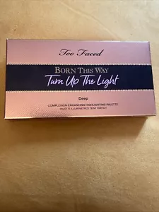 TOO FACED BORN THIS WAY TURN UP THE LIGHT - DYED ILLUMINATING PALETTE - Picture 1 of 4