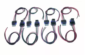 GM Ignition Coil Connector Wiring Pigtail Set of 8 LS2 LS7 D581 D585 - Picture 1 of 3
