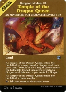 1x - Temple of the Dragon Queen - (showcase) - Forgotten Realms - UC NM MTG - Picture 1 of 1