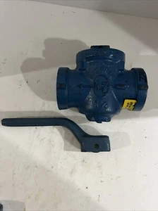 valvola di intercettazione per gas compresso 45,3 metri 1 1/4 Dezurik NOS - Foto 1 di 3