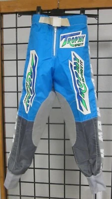 NOS Vintage MRM Trophy Sport Motocross VMX Made in USA Boy's Pants — 第 1/4 张图片