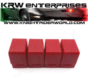 1982 PONTIAC FIREBIRD KNIGHT RIDER KITT K2000 KARR 2TV DASH LONG CAPS PANP SET - Picture 1 of 12