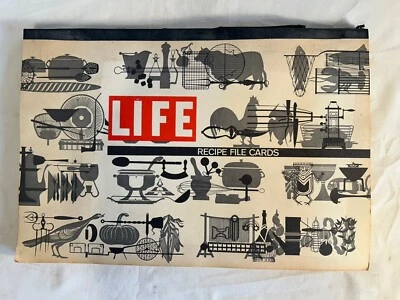 Vintage LIFE Magazine LOTS of  Recipes w/ File Cards Cookbook Perforated w Tabs - Image 1 of 4