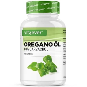 OREGANO ÖL - 120 Kapseln a 150mg 80% Carvacrol -100% Oreganoöl  - Bild 1 von 6