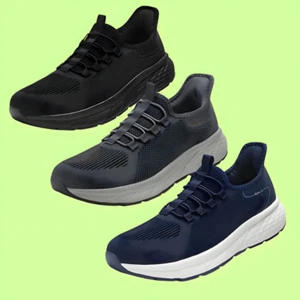 Men's Slip-On Orthopedic Walking Shoes for Plantar Fasciitis Pain Relief - Picture 1 of 12