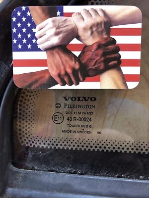 Volvo 850R 850 sedán 1/4 cuarto de vidrio pasajero ventana lateral derecha trasera Foto 1 de 4