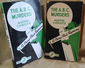 Agatha Christie "The ABC Murders" 1939 Crime Club White Circle P/B w/FDJ - Picture 1 of 10