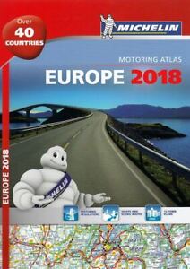 Europe 2018 - Tourist and Motoring Atlas (A4-Spiral)