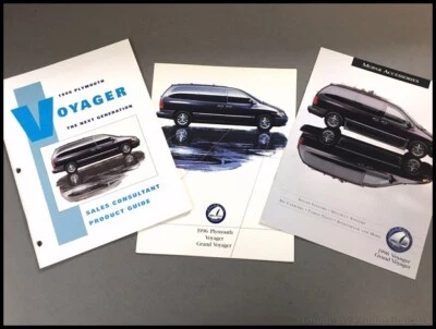 1996 Plymouth Voyager Van 42-page Original Car Sales Brochure Catalog SET Foto 1 de 4