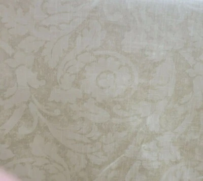 Alethea Damask in Champagne BTY Ralph Lauren Linen / Rayon 54" Wide Pearlized - Image 1 of 2
