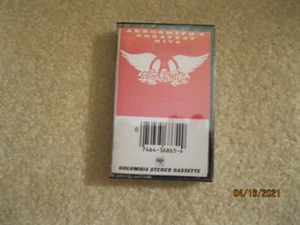 AEROSMITH'S GREATEST HITS COLUMBIA AUDIO CASSETTE TAPE PCT 36865 - Picture 1 of 1