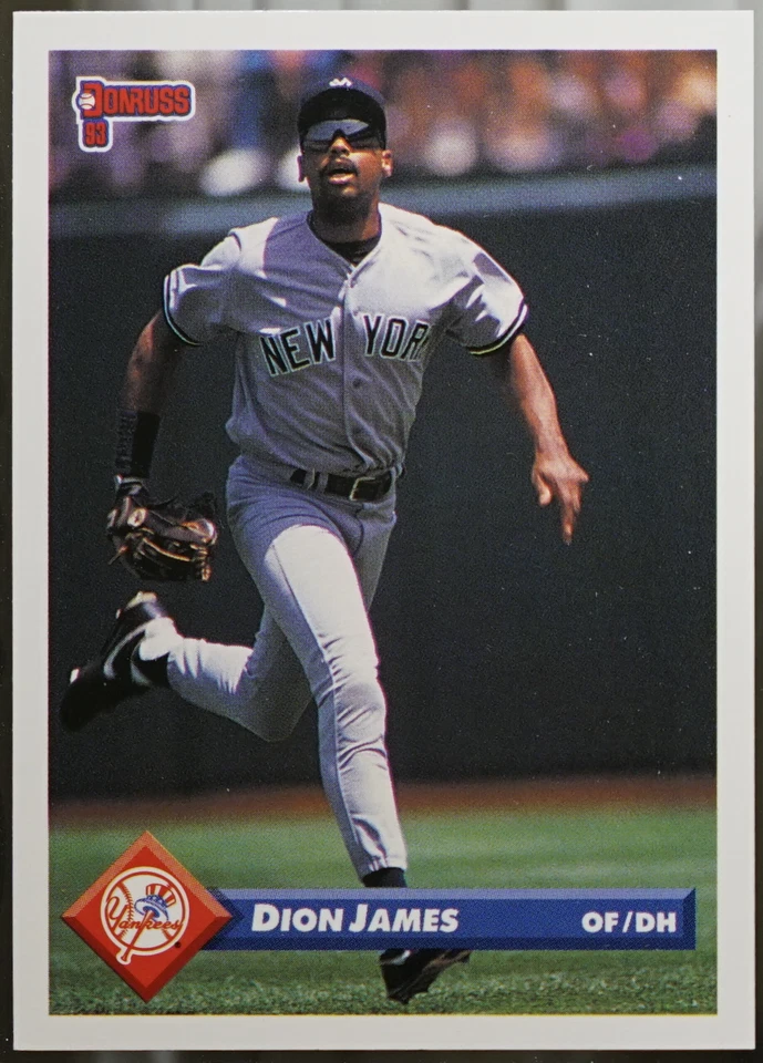 1993 Donruss Baseball Dion James #735 NM - Image 1 of 1